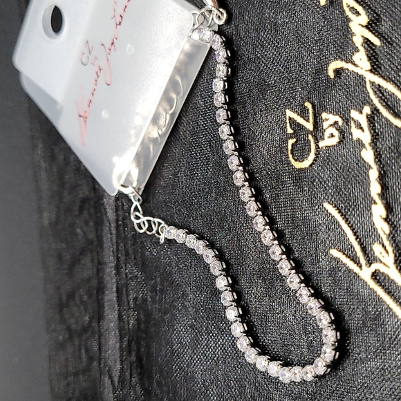CZ by Kenneth Jay Lane Tennis Bracelet - Picture 6 of 9